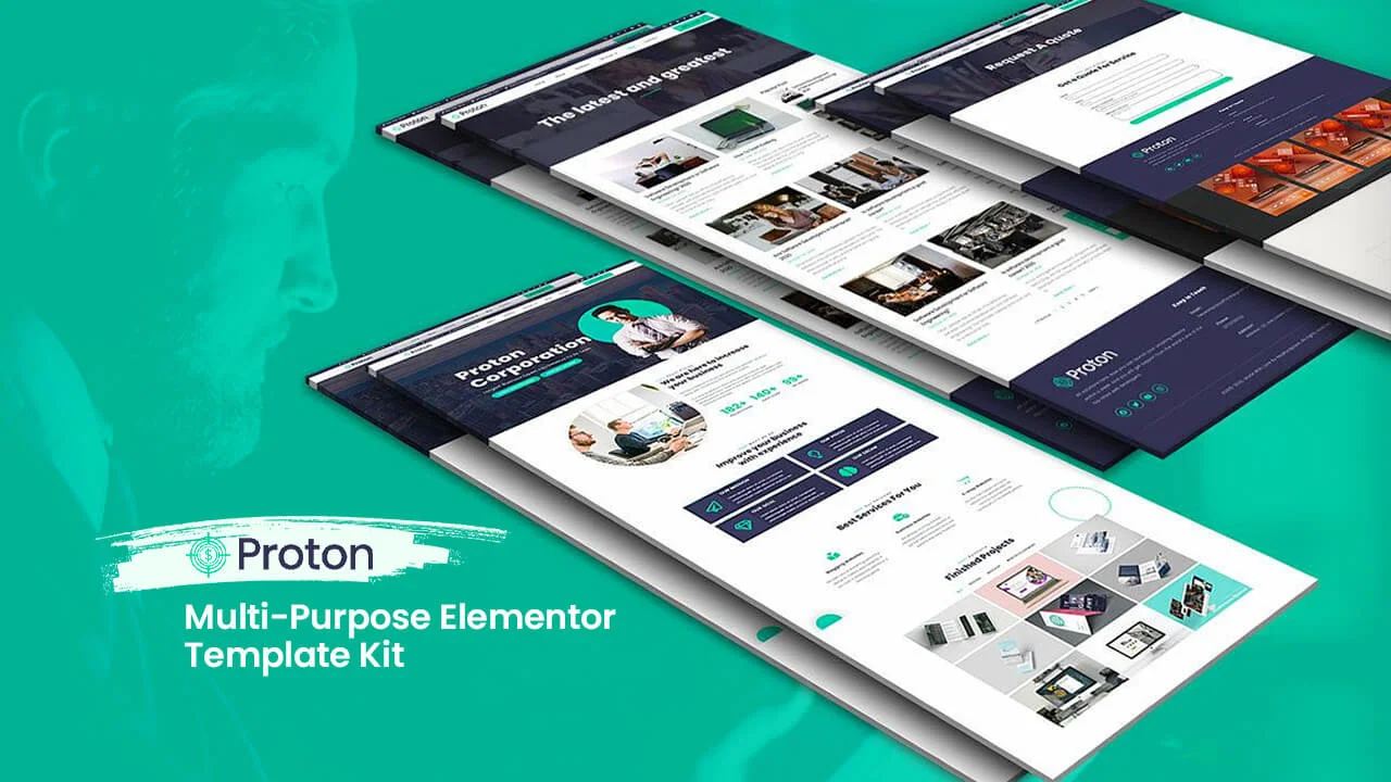 Proton Business And Agency Elementor Template Kit