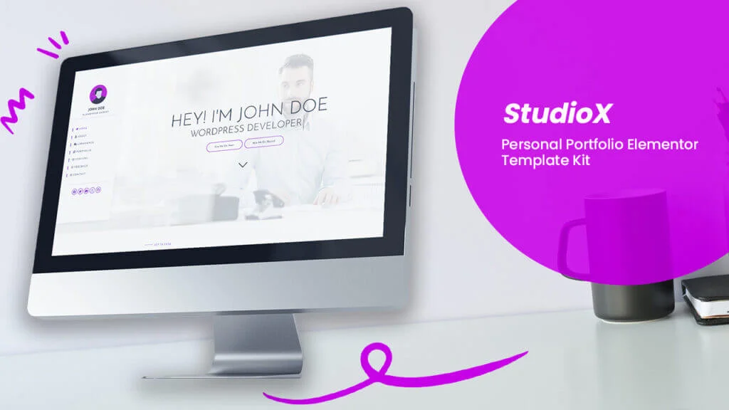 StudioX Personal Portfolio Elementor Template Kit 2 1024x576 1